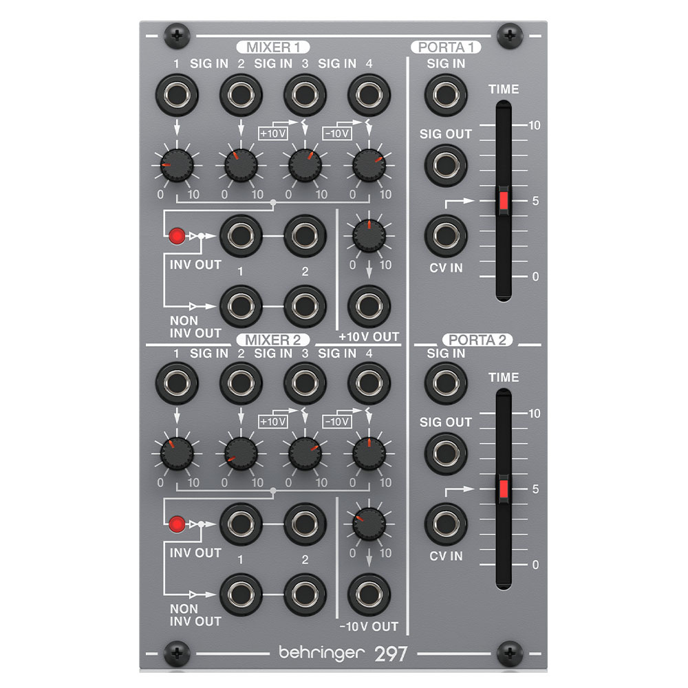 BEHRINGER Eurorack için Efsanevi Analog Portamento Denetleyici ve CV Yardımcı Programları
